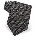 I Love Jesus Tie by Steven Harris - Black Polyester