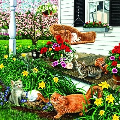 In the Swing of It 500pc Jigsaw Puzzle by Higgins Bond