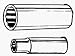 12 Point 1/2" Drive Deep Socket 1"