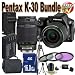 Pentax K-30 Digital Camera with 18-135mm WR and 55-300mm AL Lens Kit (Black) + 16GB SDHC Class 10 Memory Card + Extended Life Battery + External Rapid Travel Quick-Charger + USB Card Reader + Memory Card Wallet + Shock Proof Deluxe Case + 3 Piece Professional Filter Kit + Professional Full Size Tripod + Accessory Saver Bundle!