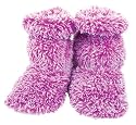 Aroma Home Purple Fluffy Microwaveable Feet Warmers
