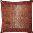 ShalinCraft Pillow Cover Home Decorating India Handmade Accessories Silk Fabric 24x24 inches (bcb050)