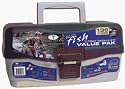 South Bend Tackle Box - 3 Tray with 136 Piece Tackle Kit