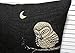 OJIA 18 X 18 Inch Cotton Linen Decorative Throw Pillow Cover Cushion Case, Owls