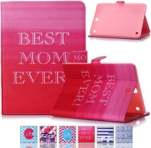 Tab A 9.7 Case-Ucover(TM)Slim Lightweight Stand Cover with Card Slot/Cash Holder for Samsung Galaxy Tab A 9.7-Inch SM-T550 (Best Mom Ever)