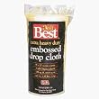 Embossed Plastic Drop Cloth