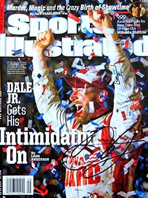 Dale Earnhardt Jr. NASCAR autographed Sports Illustrated Magazine 3/3/14