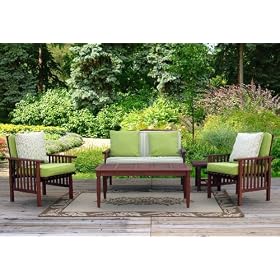 Eco Friendly Valencia Indoor/Outdoor Deep Seating Patio Set