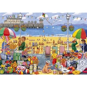 Gibsons Alphabet Seaside jigsaw puzzle (500 XL pieces)