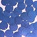 Round Sequin 24mm Royal Blue Metallic Sparkle Glitter Texture Loose Couture Paillettes