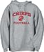 Search : Kansas City Chiefs Adult Grey Stacked Helmet NFL Hoody Sweatshirt By Reebok