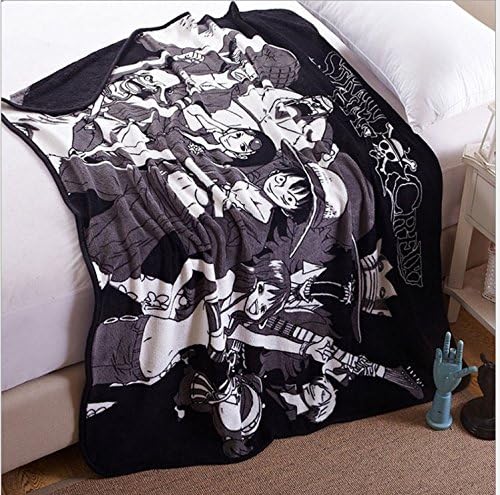 Dreizehn Anime One Piece Main Roles CORAL FLEECE Blanket 39" X 55" blanket black