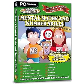 Kid's Academy - Key Stage 2 Mental Maths and Number Skills - 7-11 Years (PC CD)