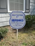 Brinks Security Signs and Stickers