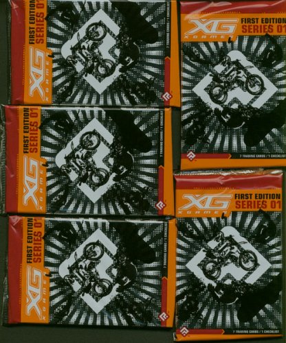 Buy X GAMES, COLLECTIBLE TRADING CARDS, 2004, 7 CARDS + 1 CHECKLIST PER PACK, 5 PACKS, by ASTRODEALS,