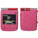 Hot Pink Diamante Protector Cover(Diamante 2.0) for LG LX610 Lotus Elite & LG UN610 Mystique