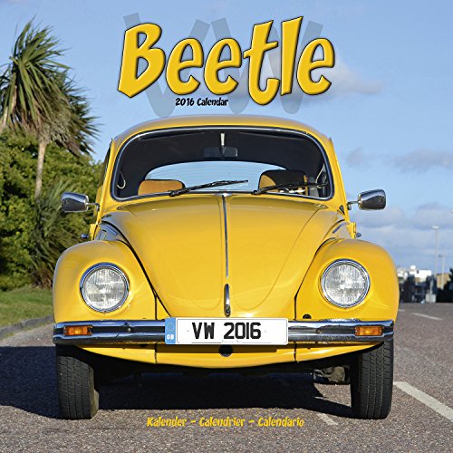 VW Beetle Calendar- 2016 Wall calendars - Car Calendar - Automobile Calendar - Monthly Wall Calendar by Avonside