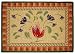 Pfaltzgraff Napoli Blossom 19 Inch by 27 Inch Rug, Multi