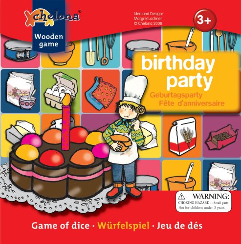 Gigamic - CH91109 - Activite d'Eveil - Jeu pour Enfant - Gouter d'Anniversaire