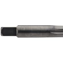 Union Butterfield 1500A(UNC)/1500A(UNF) High-Speed Steel Hand Tap, Black Oxide Finish, Round Shank with Square End, Plug Chamfer