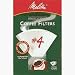 Melitta U S A Inc 624404 No. 4 Cone White Paper Filter