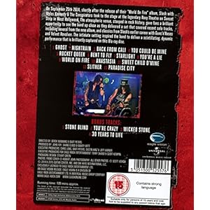 Slash Featuring Miles Kennedy & The Conspirators : Live at the Roxy 25.9.14 [Blu-ray]