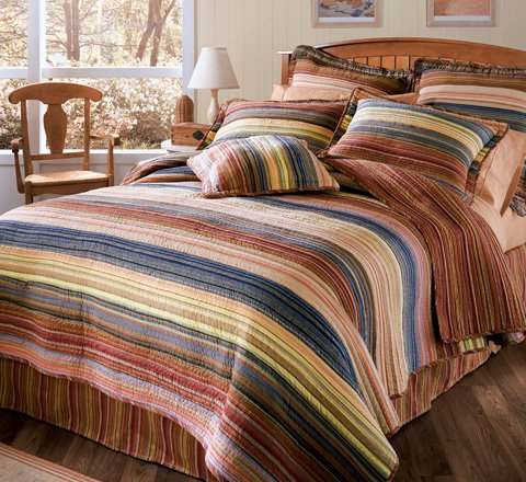Kitchen: Easton Red Reversible Quilts