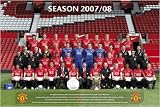 Manchester United FC 07/08 Squad Team Football Poster  - 36 x 24 Inches (91.5 x 61 cms)
