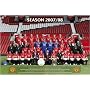Manchester United FC 07/08 Squad Team Football Poster  - 36 x 24 Inches (91.5 x 61 cms)