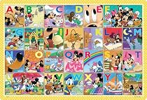 知育玩具の決定版! 26ピースラージサイズ ミッキーとABCであそうぼうよ! DC-26L-021 <めきめきシリーズ>