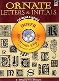 Ornate Letters and Initials CD-ROM and Book (Dover Electronic Clip Art)