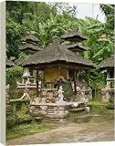 The Royal Temple at Mengwi on Bali - 40 Inch Canvas Print (101cm) by Robert Harding