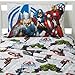 Marvel The Avengers Cotton Rich Sheet Set, Full