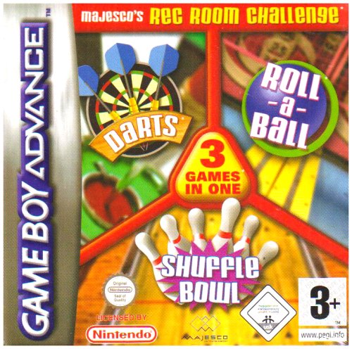 Childrens Toyshop   : 3 en 1 : Rec Room & Fléchettes & Palet & Bowling