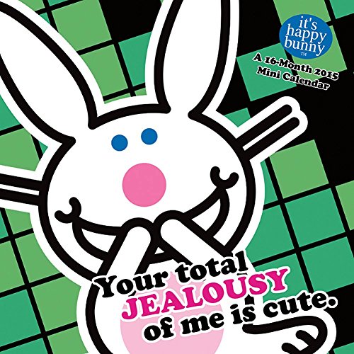 It's Happy Bunny 2015 Small Wall Calendar