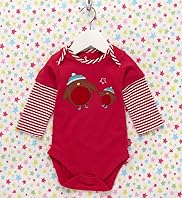 Pure Cotton Mock Layer Robin Bodysuit