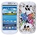 S3 Case, Wisdompro® 3 Pack Bundle of Color and Graphic Soft TPU Gel Protective Case Covers for Samsung Galaxy S III / S3 (Flower Butterfly Pattern)