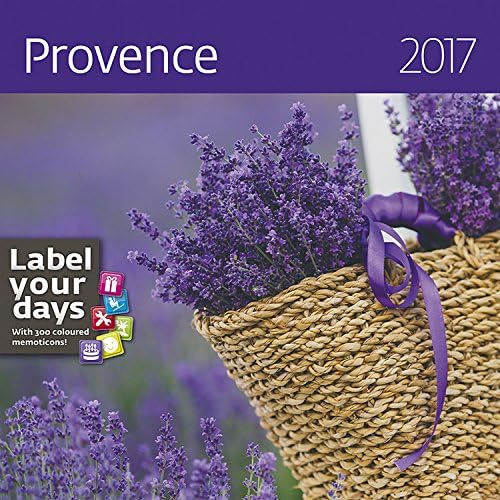 Provence Calendar - Calendars 2016 - 2017 Calendar - Lavender Calendar - France Calendar - Flower Calendar - Photo Calendar By Helma
