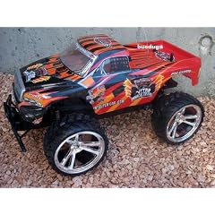 RC Auto OFF-ROAD MONSTERTRUCK 1:10 RIE�IGE 45cm RTR - ferngesteuert -komplett-Set