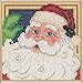 Jolly St Nick Beaded Counted Cross Stitch Kit Mill Hill Buttons & Beads 2015 Winter Series MH145306