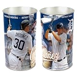 DETROIT TIGERS OFFICIAL LOGO WASTEBASKET