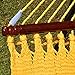 Jumbo Caribbean Hammock - 55 INCH - Soft-Spun Polyester (Yellow)