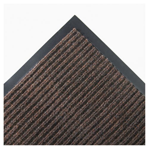 Crown Needle Rib Wipe and Scrape Mat, Polypropylene, 36 x 120, Brown (NR0310BR)
