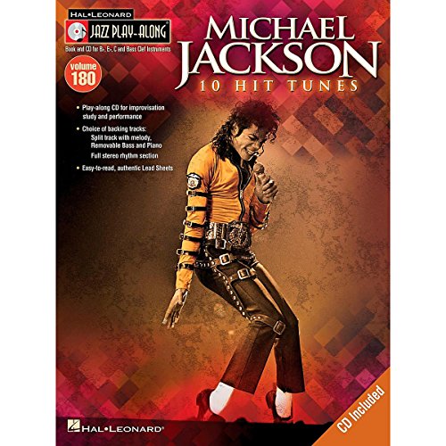 Hal Leonard Michael Jackson - Jazz Play-Along Volume 180 Book/CD