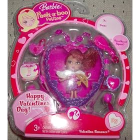 Barbie Peek-a-boo Petites Sweetheart Squad Valentine Romance #95
