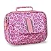 Bixbee Pink Purple Sassy Spot Leopard Insulated Lunchbox Girls