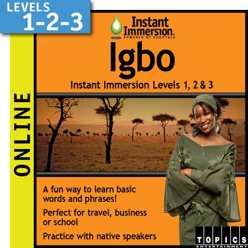 Instant Immersion Igbo - Level 1, 2 & 3 (2-year subscription) [Download]