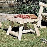 UPC 779711000905 product image for Cedarlooks 0200090 Log Square Coffee Table | upcitemdb.com