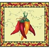 Chili Peppers Cutting Board