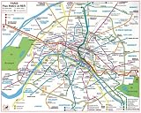 Plan de ville : Métro Rer Bus (plastifié)
